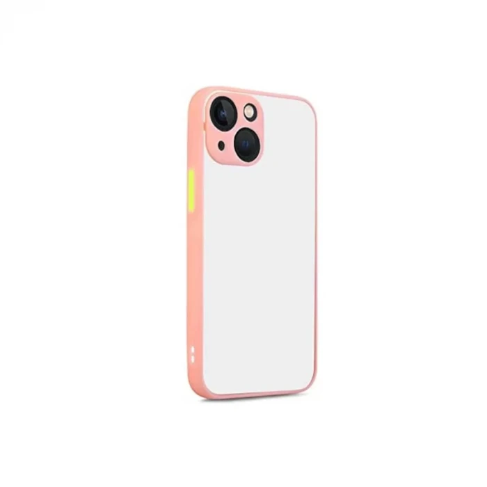 Newface Apple iPhone 13 Kılıf Montreal Silikon Kapak - Pembe