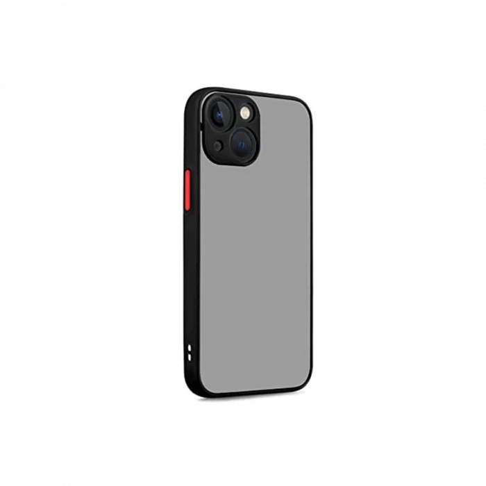 Newface Apple iPhone 13 Kılıf Montreal Silikon Kapak - Siyah