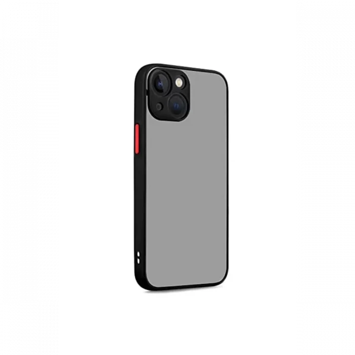 Newface Apple iPhone 13 Kılıf Montreal Silikon Kapak - Siyah