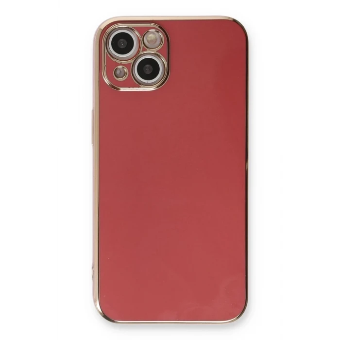 Newface Apple iPhone 13 Kılıf Volet Silikon - Kırmızı