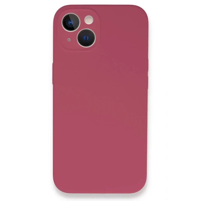 Newface Apple iPhone 13 Mini Kılıf Lansman Legant Silikon - Fuşya