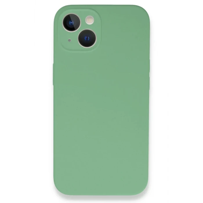 Newface Apple iPhone 13 Mini Kılıf Lansman Legant Silikon - Yeşil