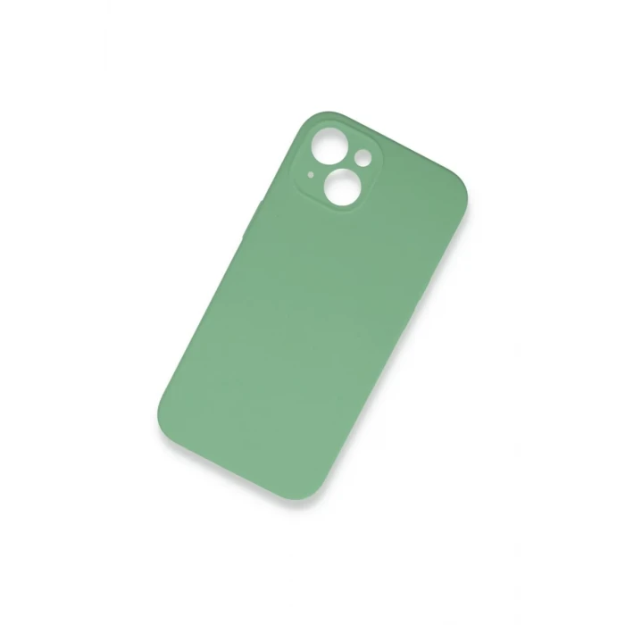 Newface Apple iPhone 13 Mini Kılıf Lansman Legant Silikon - Yeşil