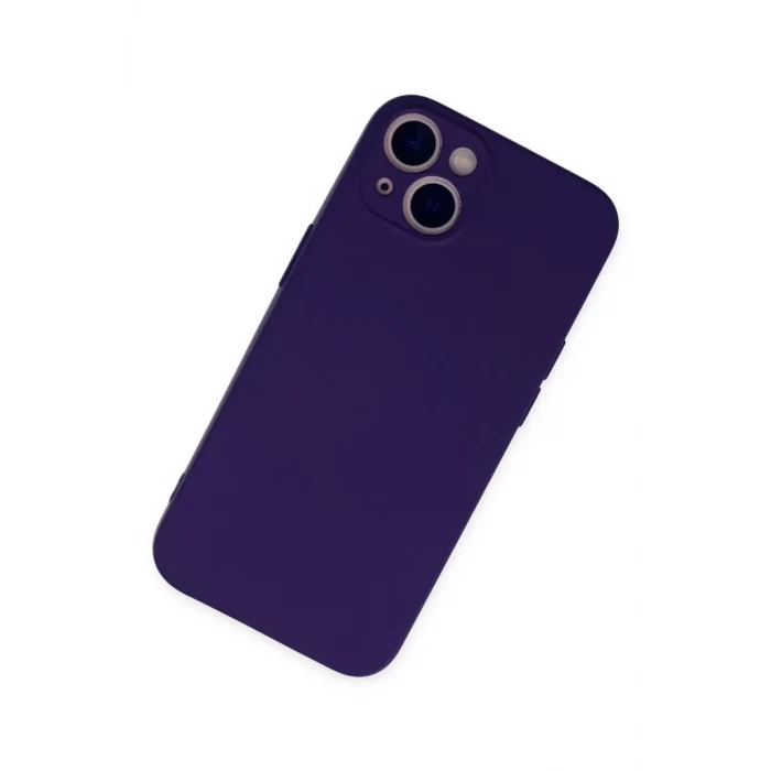 Newface Apple iPhone 13 Mini Kılıf Nano içi Kadife Silikon - Mor