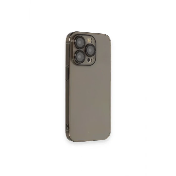Newface Apple iPhone 13 Pro Kılıf Armada Lensli Kapak - Siyah