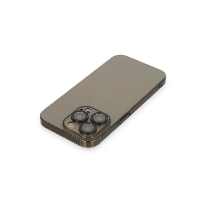 Newface Apple iPhone 13 Pro Kılıf Armada Lensli Kapak - Siyah