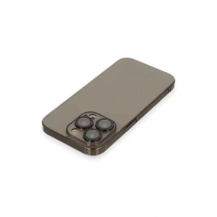 Newface Apple iPhone 13 Pro Kılıf Armada Lensli Kapak - Siyah