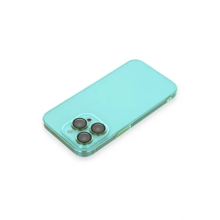 Newface Apple iPhone 13 Pro Kılıf Armada Lensli Kapak - Yeşil