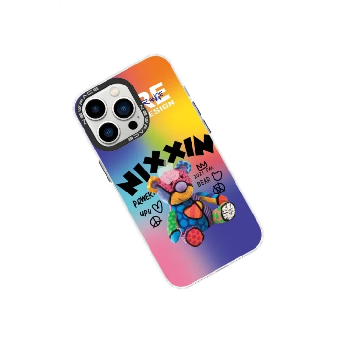 Newface Apple iPhone 13 Pro Kılıf Estoril Desenli Kapak - Estoril - 11