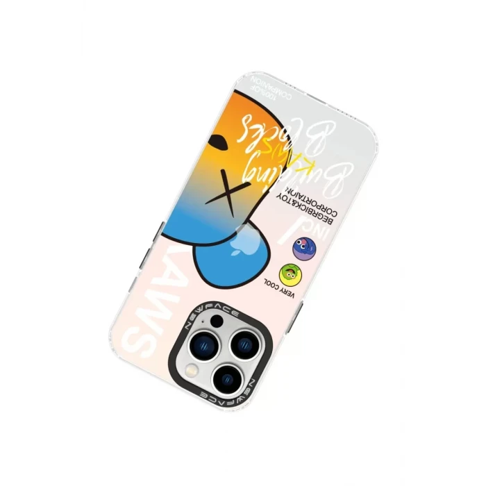 Newface Apple iPhone 13 Pro Kılıf Estoril Desenli Kapak - Estoril - 6
