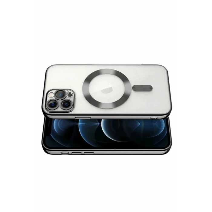 Newface Apple iPhone 13 Pro Kılıf Kross Magneticsafe Kapak - Siyah