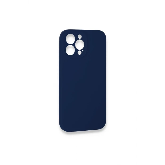 Newface Apple iPhone 13 Pro Kılıf Lansman Legant Silikon - Lacivert