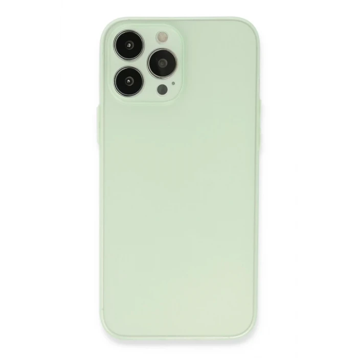 Newface Apple iPhone 13 Pro Kılıf Puma Silikon - Açık Yeşil