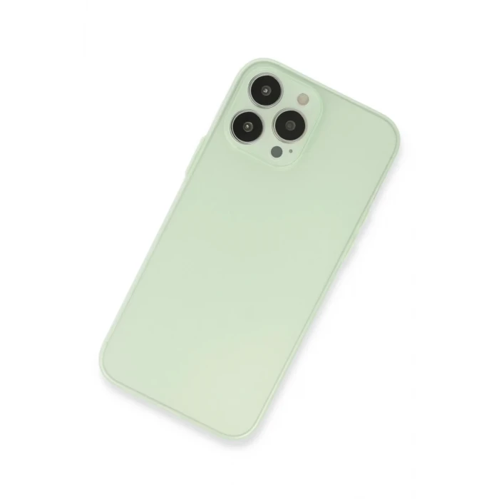 Newface Apple iPhone 13 Pro Kılıf Puma Silikon - Açık Yeşil