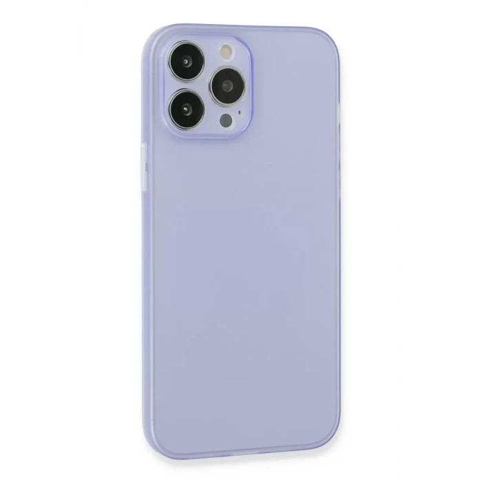 Newface Apple iPhone 13 Pro Kılıf Puma Silikon - Mor