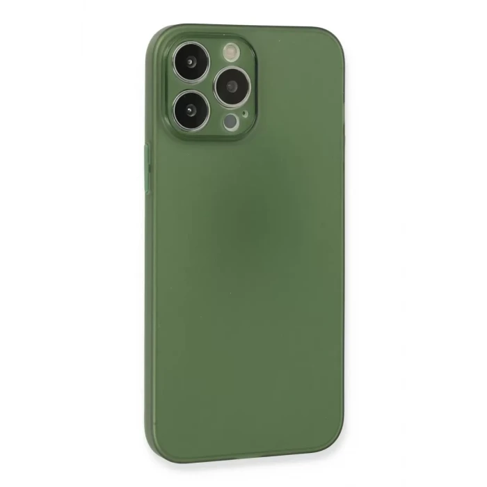 Newface Apple iPhone 13 Pro Kılıf Puma Silikon - Yeşil