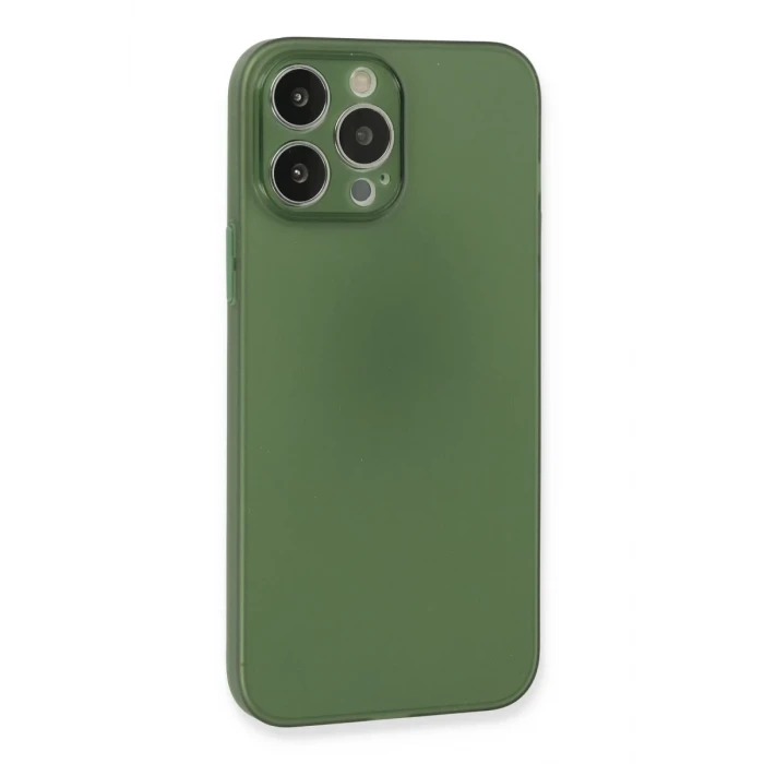 Newface Apple iPhone 13 Pro Kılıf Puma Silikon - Yeşil