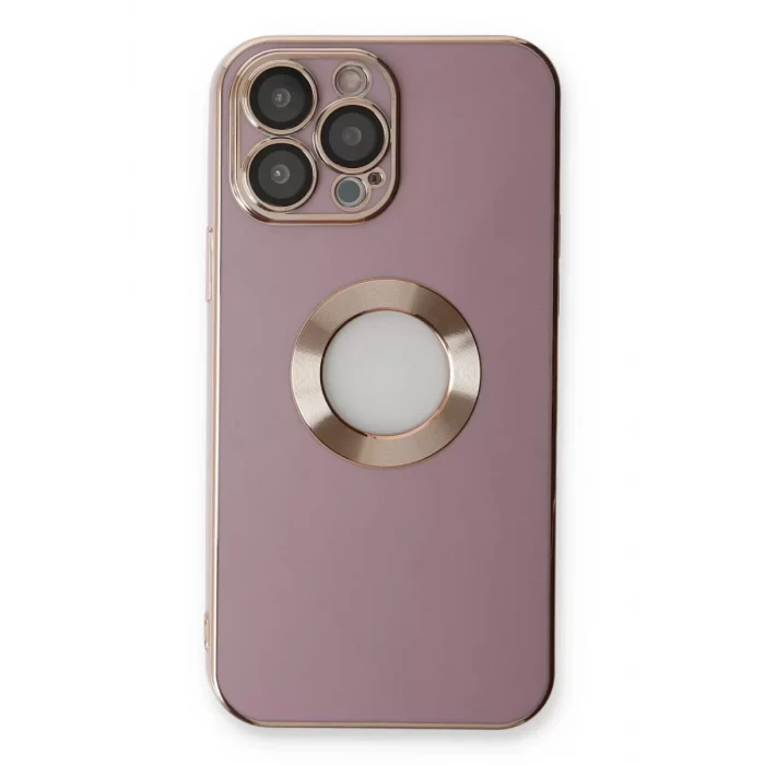 Newface Apple iPhone 13 Pro Kılıf Store Silikon - Mor
