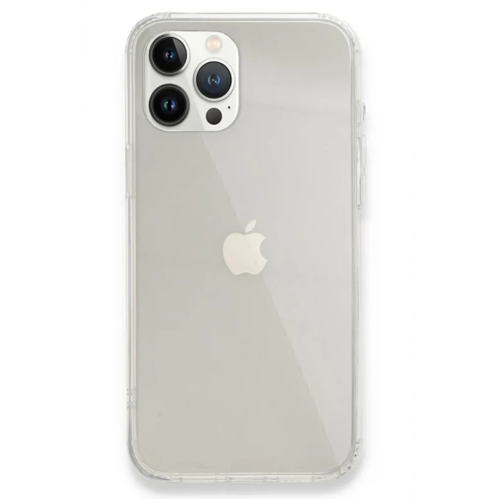 Newface Apple iPhone 13 Pro Max Kılıf 3D Vera - Şeffaf