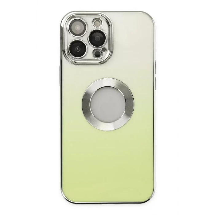 Newface Apple iPhone 13 Pro Max Kılıf Best Silikon - Yeşil