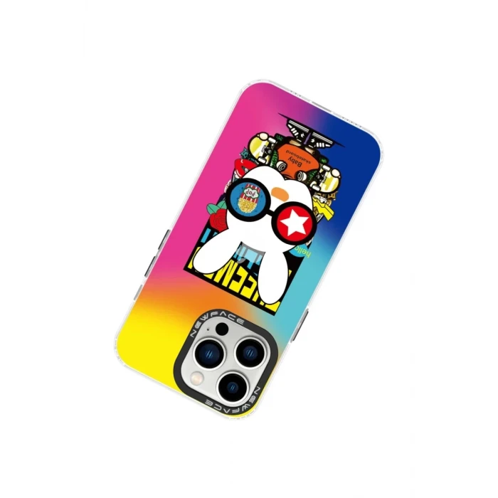 Newface Apple iPhone 13 Pro Max Kılıf Estoril Desenli Kapak - Estoril - 10