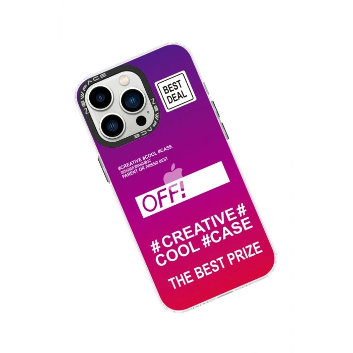 Newface Apple iPhone 13 Pro Max Kılıf Estoril Desenli Kapak - Estoril - 9