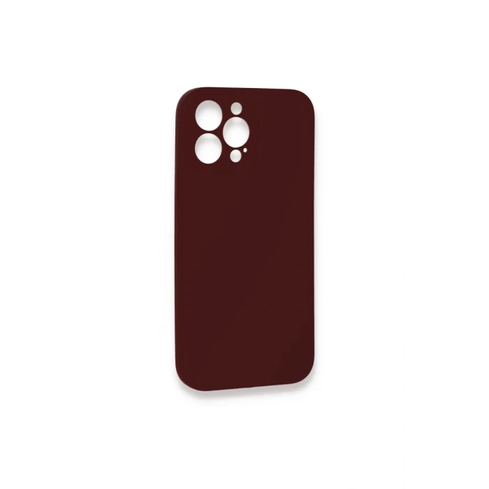 Newface Apple iPhone 13 Pro Max Kılıf Lansman Legant Silikon - Bordo