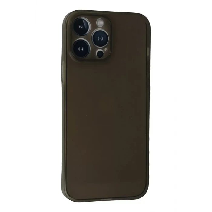 Newface Apple iPhone 13 Pro Max Kılıf PP Ultra İnce Kapak - Gri