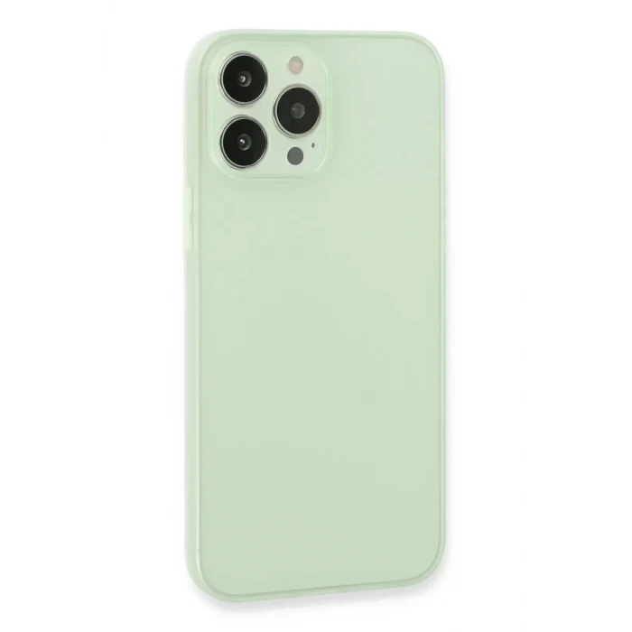 Newface Apple iPhone 13 Pro Max Kılıf Puma Silikon - Açık Yeşil