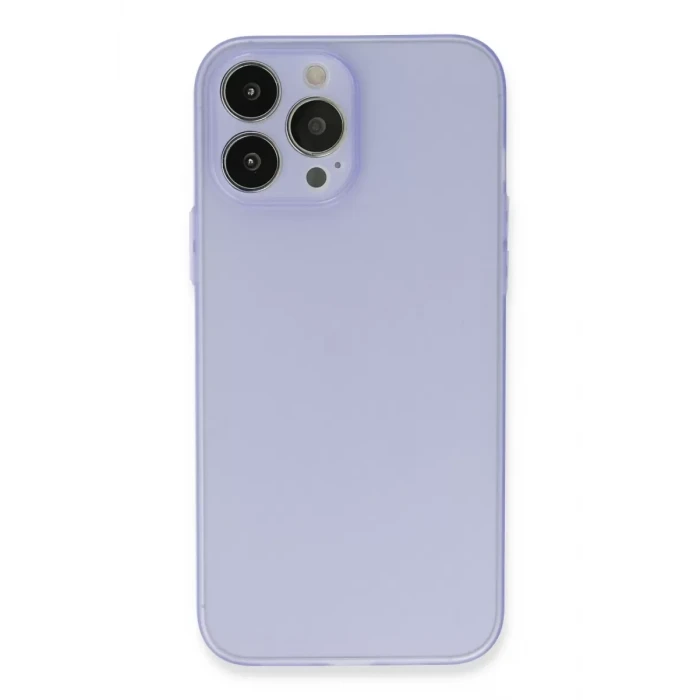 Newface Apple iPhone 13 Pro Max Kılıf Puma Silikon - Mor