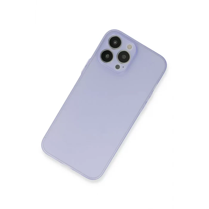 Newface Apple iPhone 13 Pro Max Kılıf Puma Silikon - Mor