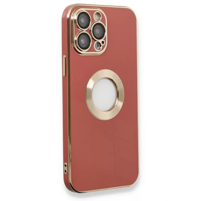 Newface Apple iPhone 13 Pro Max Kılıf Store Silikon - Kırmızı