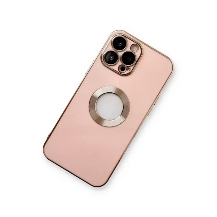 Newface Apple iPhone 13 Pro Max Kılıf Store Silikon - Pembe