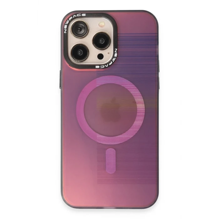 Newface Apple iPhone 13 Pro Max Kılıf Venüs Magneticsafe Desenli Kapak - Venüs - 9