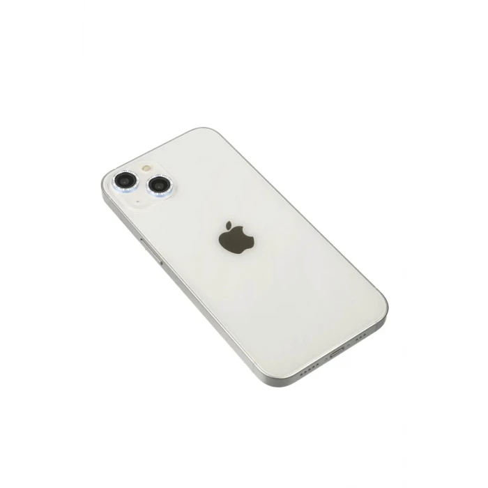 Newface Apple iPhone 14 Diamond Kamera Lens - Sierra Blue