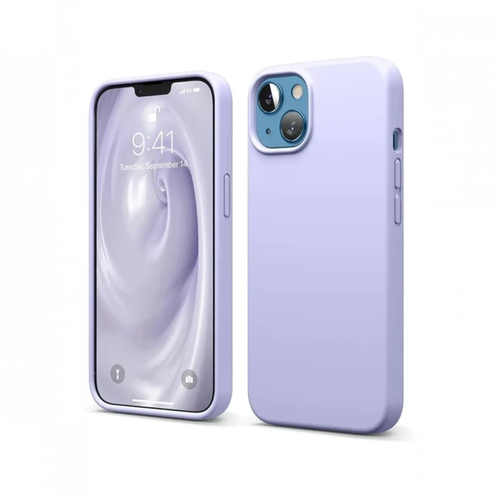 Newface Apple iPhone 14 Kılıf First Silikon - Lila