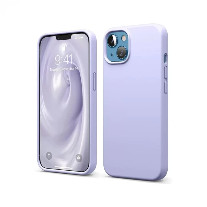 Newface Apple iPhone 14 Kılıf First Silikon - Lila