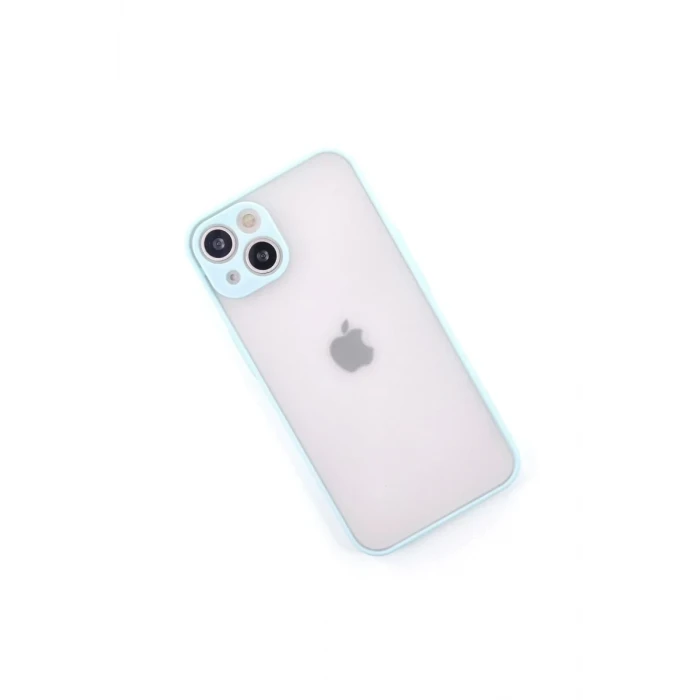 Newface Apple iPhone 14 Kılıf Montreal Silikon Kapak - Turkuaz