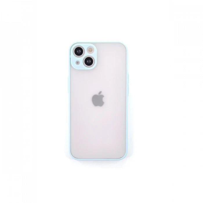 Newface Apple iPhone 14 Kılıf Montreal Silikon Kapak - Turkuaz