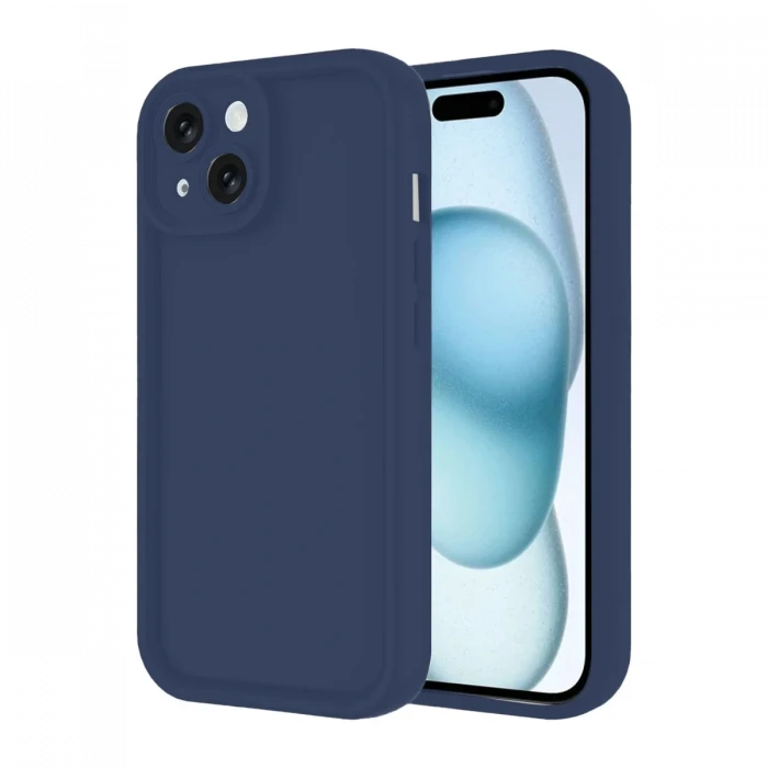 Newface Apple iPhone 14 Kılıf Viera Silikon - Lacivert