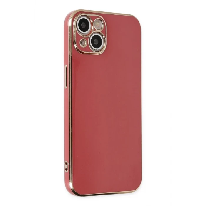 Newface Apple iPhone 14 Kılıf Volet Silikon - Kırmızı