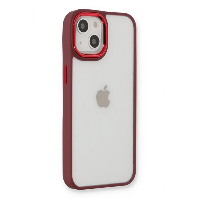 Newface Apple iPhone 14 Plus Kılıf Dora Kapak - Kırmızı
