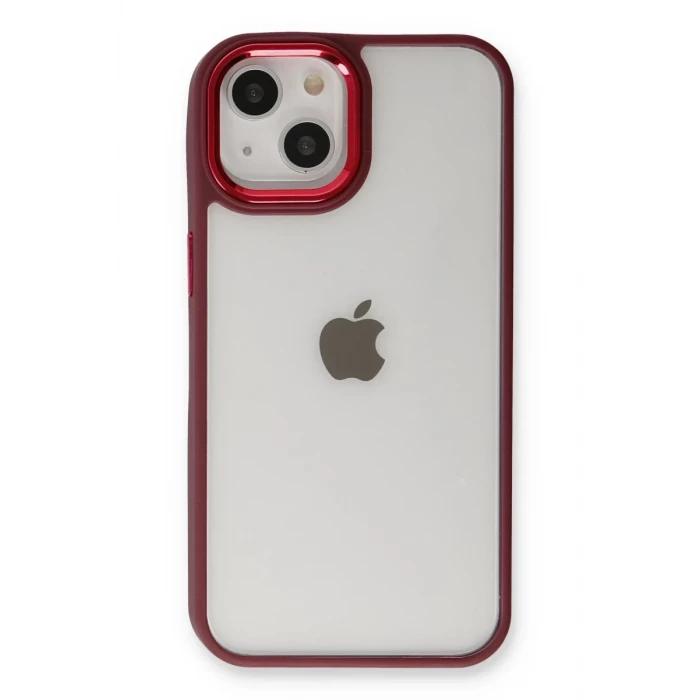 Newface Apple iPhone 14 Plus Kılıf Dora Kapak - Kırmızı