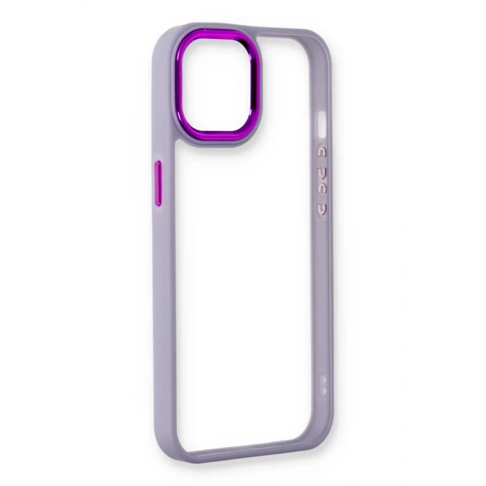 Newface Apple iPhone 14 Plus Kılıf Dora Kapak - Lila
