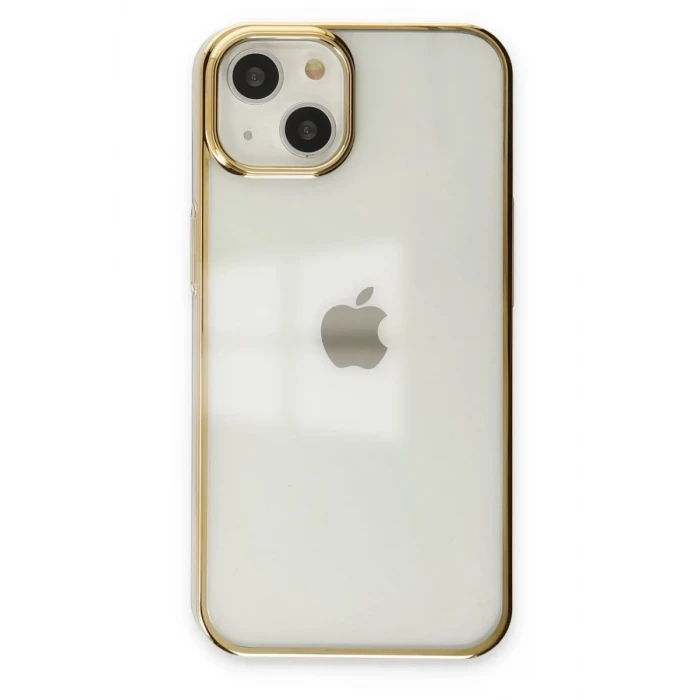 Newface Apple iPhone 14 Plus Kılıf Element Silikon - Gold