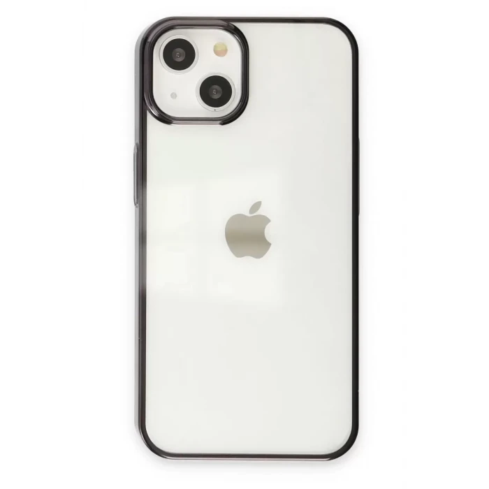 Newface Apple iPhone 14 Plus Kılıf Element Silikon - Siyah