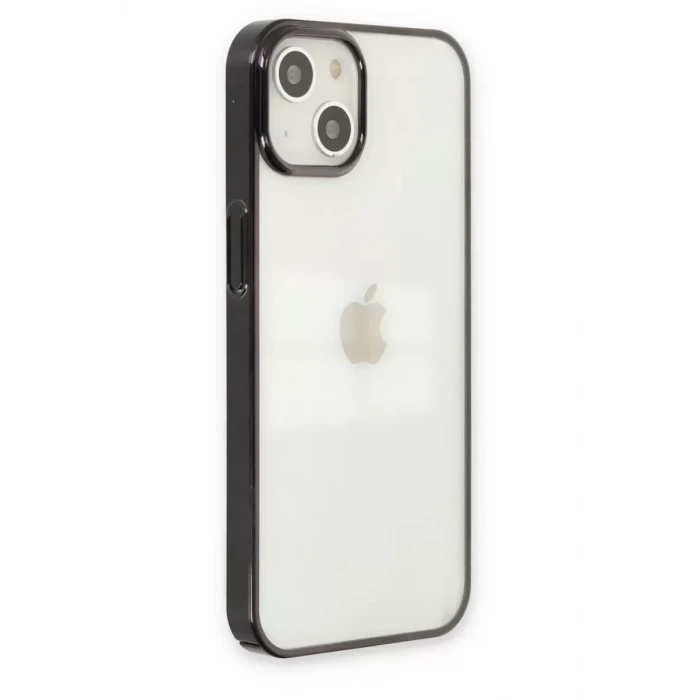 Newface Apple iPhone 14 Plus Kılıf Element Silikon - Siyah