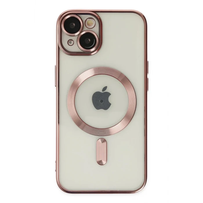 Newface Apple iPhone 14 Plus Kılıf Kross Magneticsafe Kapak - Rose