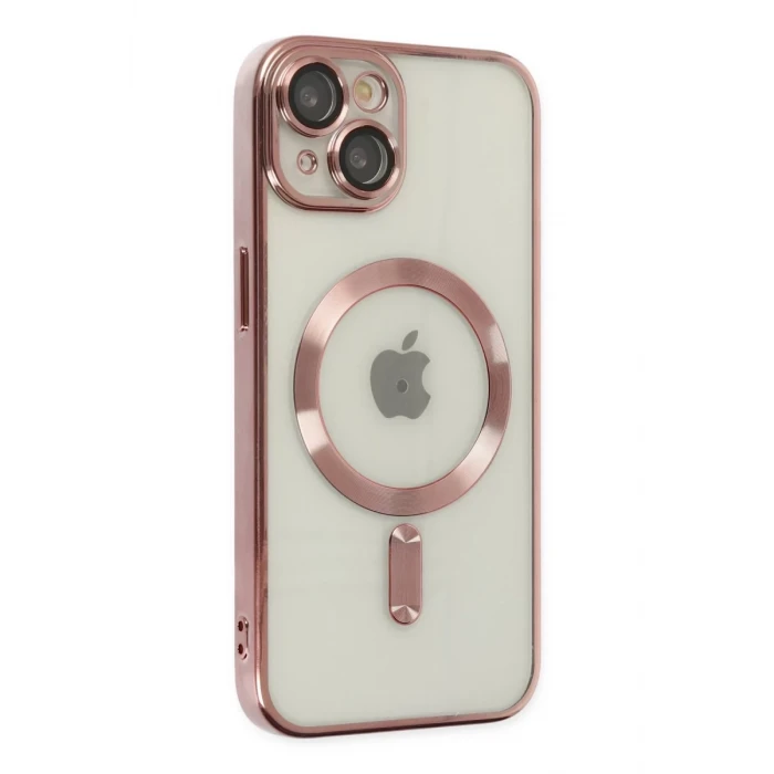 Newface Apple iPhone 14 Plus Kılıf Kross Magneticsafe Kapak - Rose