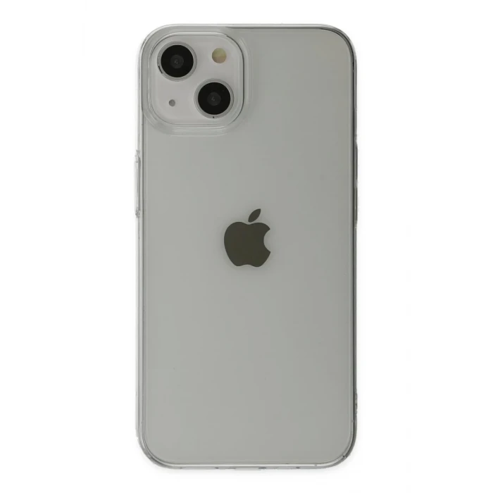 Newface Apple iPhone 14 Plus Kılıf Pc Sert Şeffaf Kapak - Şeffaf